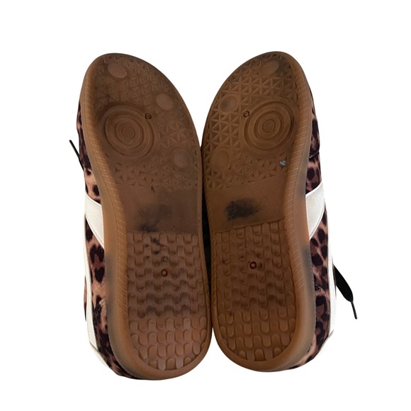 dv Dolce Vita Quantum Charm Leopard Print Sneakers Brown Black White Womens 9.5 - Picture 7 of 8